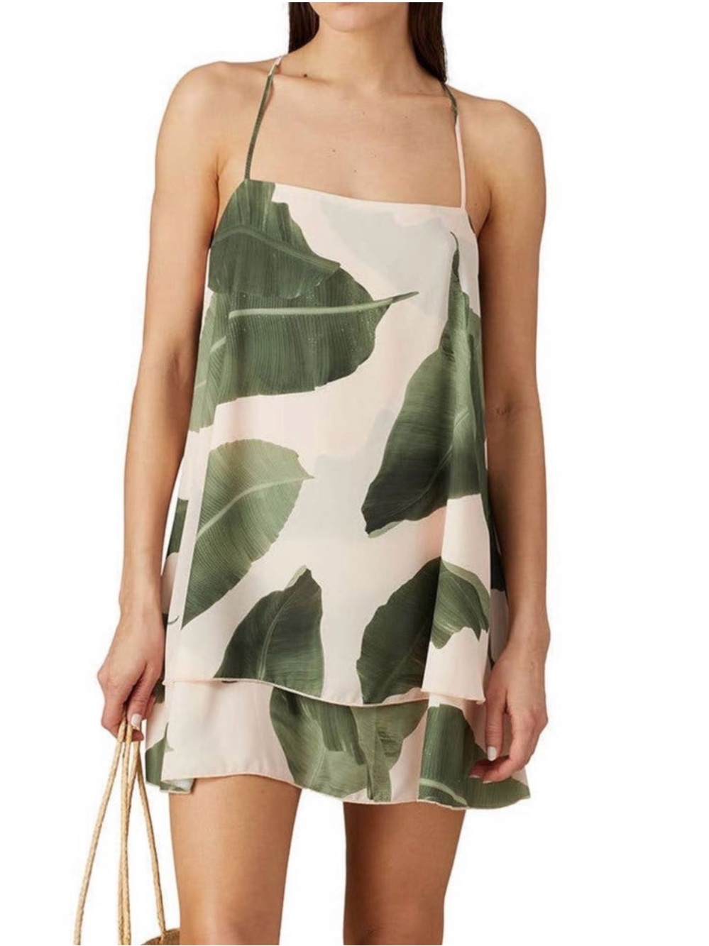Show Me Your Mumu Christy Dress Palm tree print size medium - Picture 2 of 11